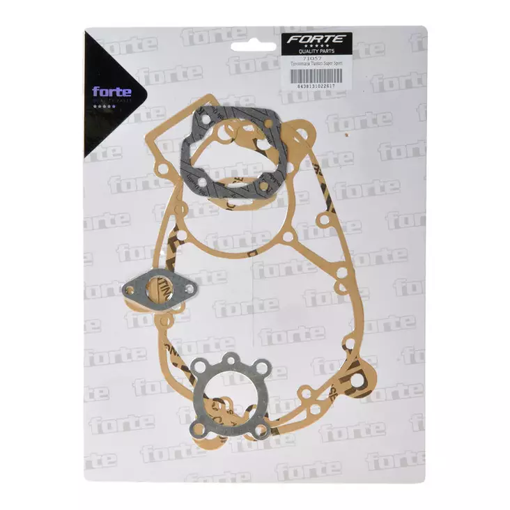 Forte Täydellinen tiivistesarja, Tunturi Super Sport, DX, Tiger, Break - Mopon pakoaukon tiivistesarjat - D479252 - 1