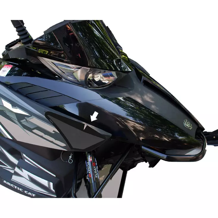 Frogzskin Arctic Cat F/XF/M Exhaust Vent Kit 2012-14 (1pc) - Moottorikelkan ilmanotto kalvot - D148302 - 1