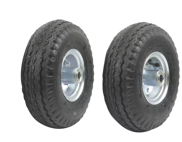Front wheel 4.10/3.50-4 suitable for ride-on mower - Tarvikevaraosat - 7103192 - 1