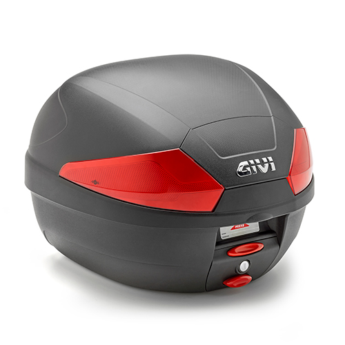 GIVI B29N TOPBOX MONOLOCK RED REFLECTOR -2 - Moottoripyörän kovat laukut - D410382 - 1
