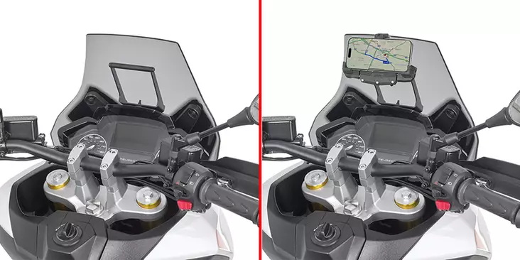 Givi F.U.BR.PEUGEOT XP400 GTXP400 ALLURE '23 - Moottoripyörän katteet ja tuulenohjaimet - D494802 - 1