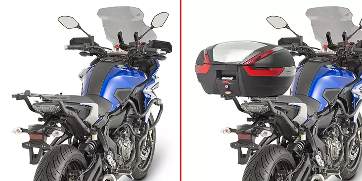 Givi Monorack peräteline MT-07 Tracer 2016- - Kiinnityssarjat ja tavaratelineet - D212392 - 1