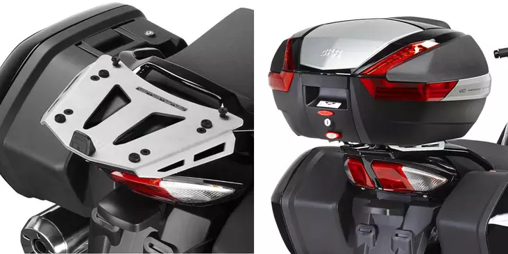 Givi Specific aluminium plate for MONOKEY® boxes FJR1300 06-13 - Kiinnityssarjat ja tavaratelineet - D147192 - 1