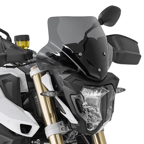 Givi Specific screen, smoked 28,5 x 36 cm (H x W) BMW F800R (15) - Moottoripyörän katteet ja tuulenohjaimet - D188372 - 1