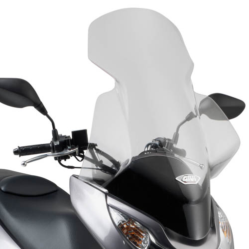 GIVI SPOILER HONDA PCX125 '10 CLEAR - Moottoripyörän katteet ja tuulenohjaimet - D332022 - 1