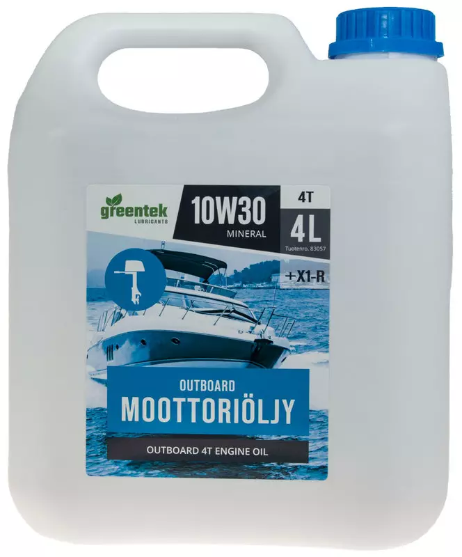 Greentek Outboard 10W30 4L moottoriöljy perämoottorit (3) - Moottoriöljyt - D484062 - 1