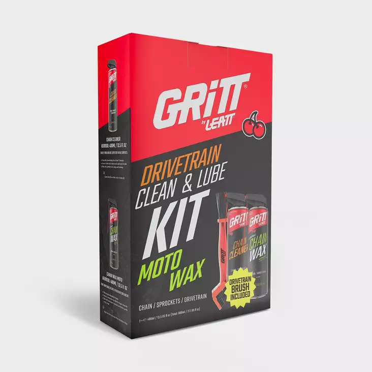 GRiTT Drivetrain Clean & Lube Kit Moto Wax - Motorsport varaosat ja tarvikkeet - D554882 - 1