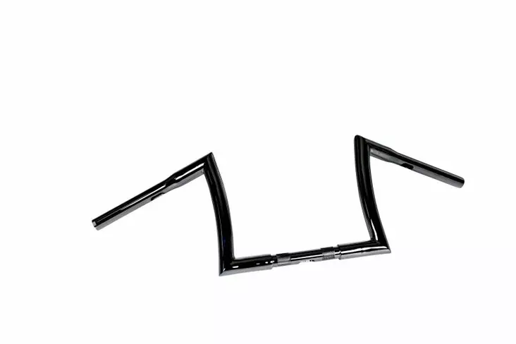 Handlebar Bad Ape hanger 10" 32mm, Black - Moottoripyörän ohjaustangot - D252862 - 1