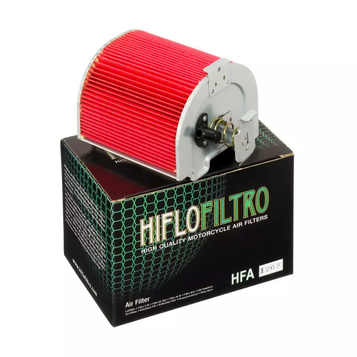Hiflo ilmansuodatin HFA1203 - Moottoripyörän ilmansuodattimet - D222872 - 1