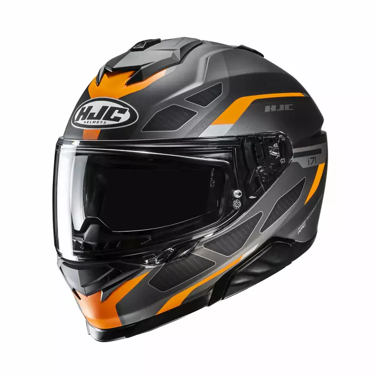 HJC Kypärä i71 Zest Musta/Oranssi MC7SF - Umpikypärät - D528212 - 1