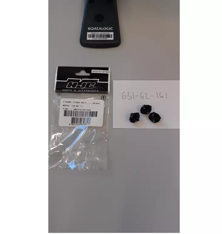 HJC Peak screw set CS-MX II - Kypärän lipan ruuvisarjat - D350392 - 1
