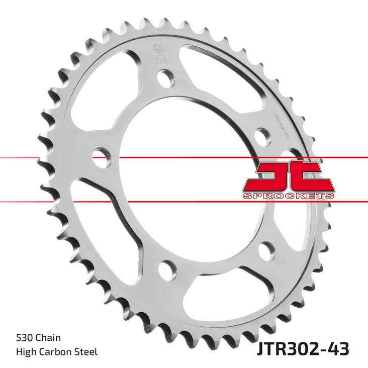 JT Takaratas JTR302.43 - Moottoripyörän takarattaat - D432912 - 1
