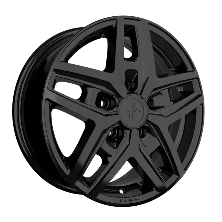 Keskin-Tuning KT C1-5L Black Painted alumiinivanne 6.5x16 - 16-tuumaiset alumiinivanteet - 499-184402 - 1