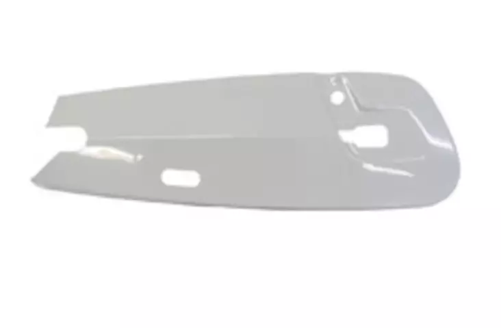 Ketjusuojan pääliosa, Harmaa, Tunturi Pappa - Mopon muovisarjat ja tarrat - D480032 - 1