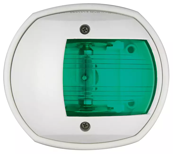 Kulkuvalo Compact 12 valkoinen - vihreä - Veneen kulkuvalot - D123512 - 1