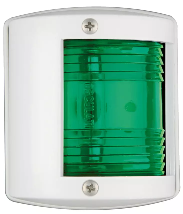 Kulkuvalo Utility 77 valkoinen - vihreä - Veneen kulkuvalot - D144232 - 1