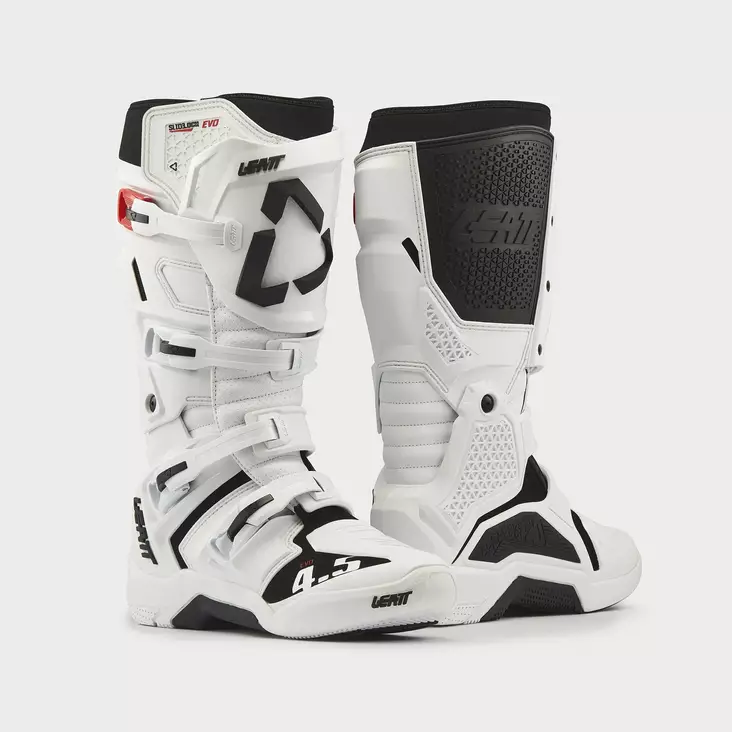 Leatt Ajosaapas Moto 4.5 Evo Valkoinen - Crossi ajosaappaat - D554962 - 1