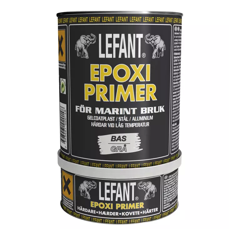 Lefant Epoxi Primer musta 3l - Veneen pohjamaalit ja epoksi tuotteet - D212152 - 1