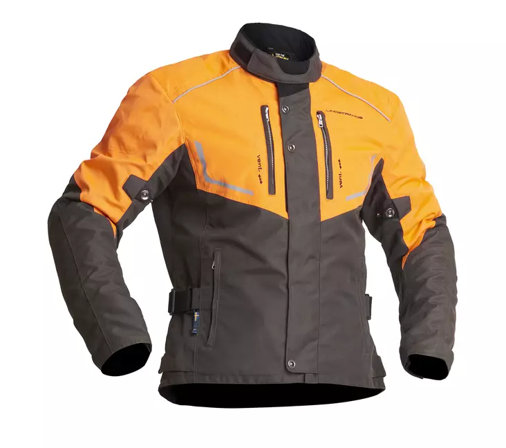 Lindstrands Tekstiilitakki Halden Vihreä/Oranssi - Moottoripyörä ajotakit - D406482 - 1