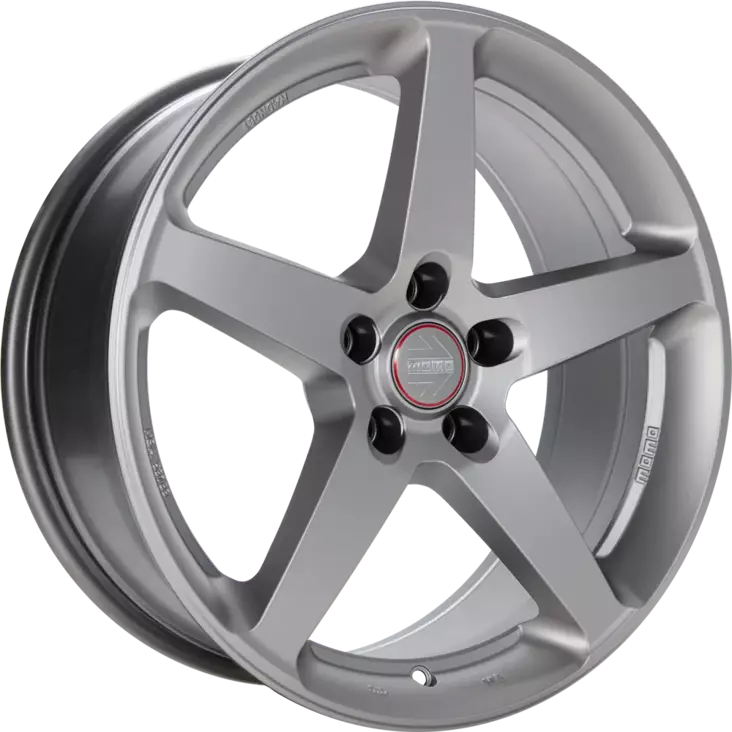 MOMO FIVE Titan silver matt alumiinivanne 7.00x17 - 17-tuumaiset alumiinivanteet - 499-168552 - 1