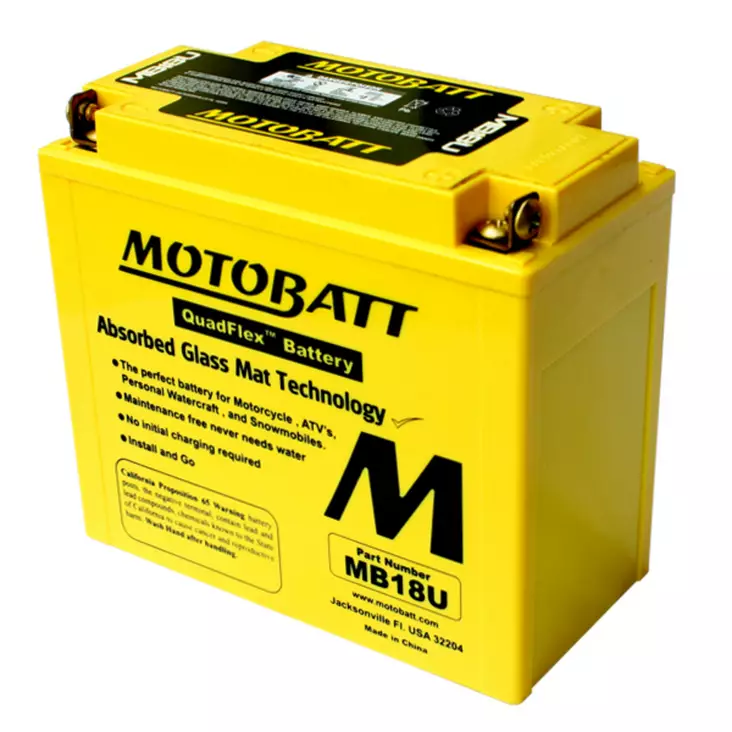 Motobatt akku, MB18U - Akut - D156172 - 1