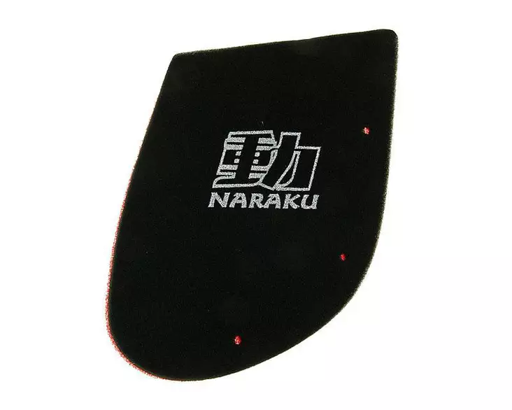Naraku Ilmansuodatin, Double Layer, Kymco Agility 2-T, Grand Dink, Super 9 - Mopon ja skootterin ilmansuodattimet - D118632 - 1