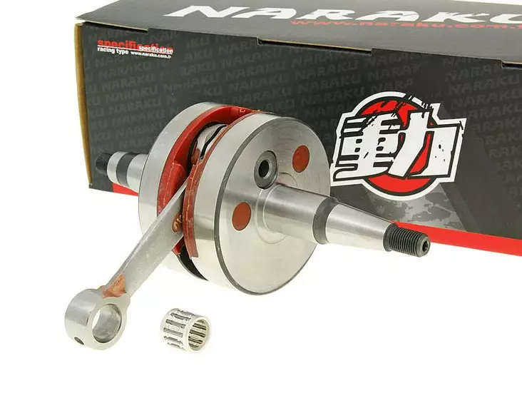 Naraku Kampiakseli, Racing HPC (50cc), Derbi Senda 06- / Aprilia RX,SX 06- / Gil - Mopon ja skootterin kampiakselit - D126242 - 1