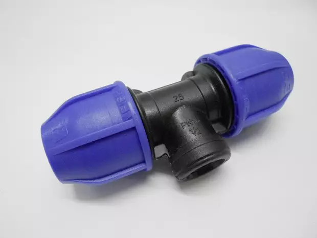 Norma pp compression fitting for tube-ø 20, with branch g1/2" it - Tarvikevaraosat - 8000-0082 - 1