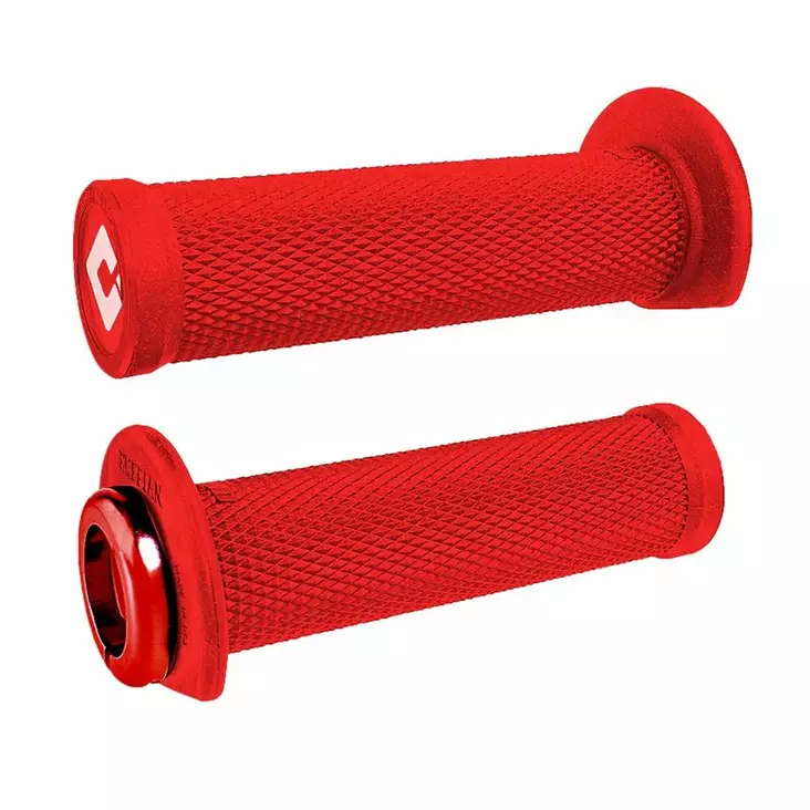 ODI ATV/PWC RUFFIAN V2.1 ATV Grip 125mm Bright Red/Red - Moottoripyörän kahvakumit - D510102 - 1