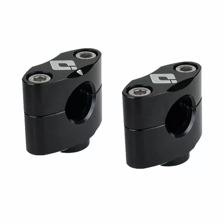 ODI PEE-WEE BAR MOUNTS MACHINED - 5/8" BLACK - Moottoripyörän ohjaustangon kiinnikkeet - D510072 - 1