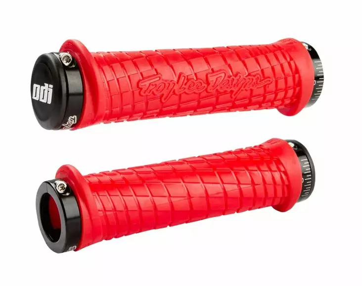 ODI Troy Lee Designs Signature Series TLD Red W/Black - Moottoripyörän kahvakumit - D510122 - 1