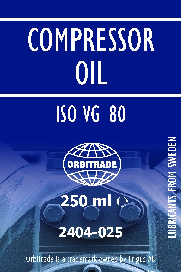 Orbitrade Compressor oil ISO VG 80 250ml - Marine öljyt - D235462 - 1