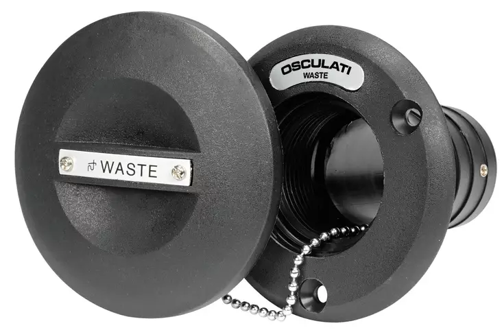 Osculati kansiruuvike nylon WATER 38mm - Kansiruuvike makea vesi - D146572 - 1