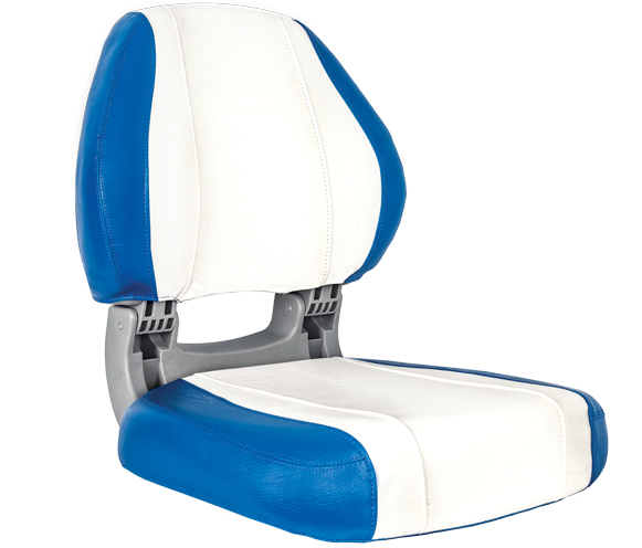 OS SIROCCO FOLDING SEAT - BLUE/WHITE - Veneen istuimet ja tuolit - D241112 - 1