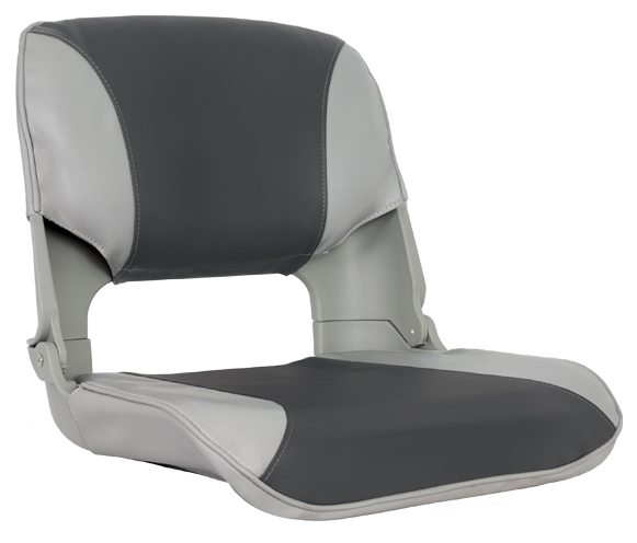 OS SKIPPER SEAT FOLDING UPHOLSTERED GREY/CHARCOAL - Veneen istuimet ja tuolit - D241102 - 1