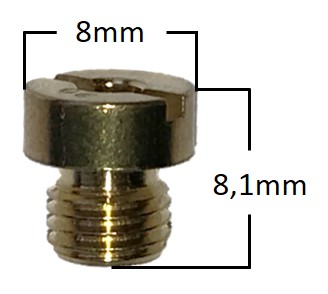 Pääsuutin, # 68 , Pyöreä, 6mm, Yhteensopiva: Dellorto - Mopon suuttimet ja suutinsarjat - D59172 - 1