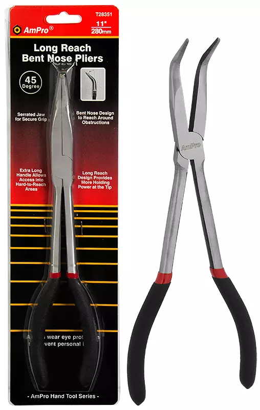 Pitkät taivutetut kärkipihdit 280mm - Kärkipihdit - LX6072 - 1