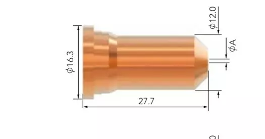 Plasma suutin 1,1 mm p120 10 kpl - Plasmaleikkurin tarvikkeet - LX17512 - 1