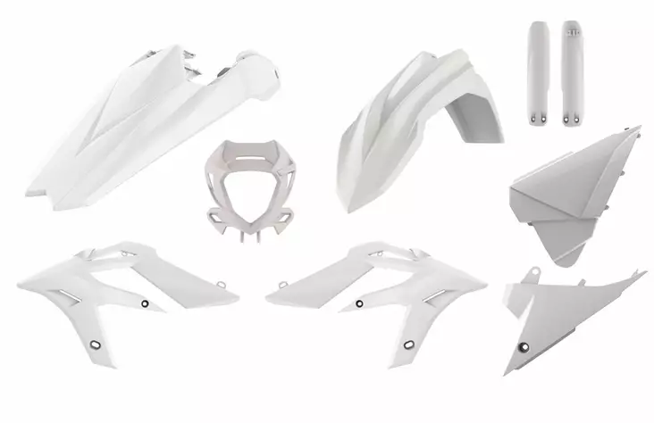 Polisport Full kit X-TRAINER (20-22) White (1) - Offroad muovisarjat - D400452 - 1