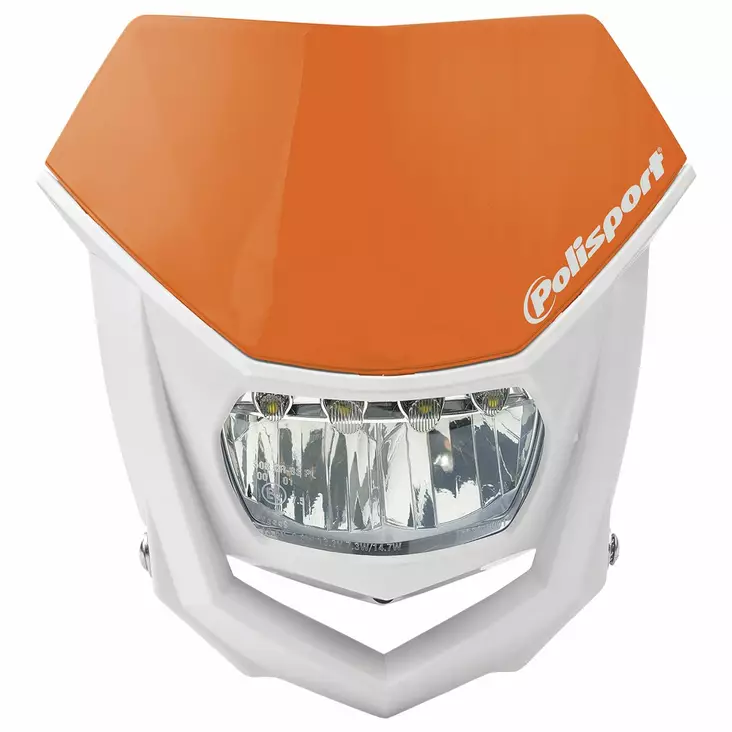 Polisport HALO Headlight LED Orange KTM (8) - Offroad valomaskit ja tarvikkeet - D344002 - 1
