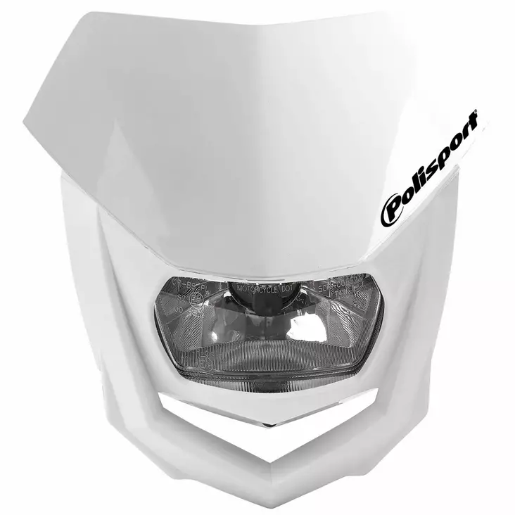 Polisport HALO Headlight White/white (8) - Offroad valomaskit ja tarvikkeet - D344012 - 1