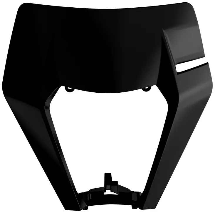 Polisport Headlight mask KTM EXC/EXC-F/XC-W/XCF-W (17-19) black (12) - Offroad valomaskit ja tarvikkeet - D345392 - 1