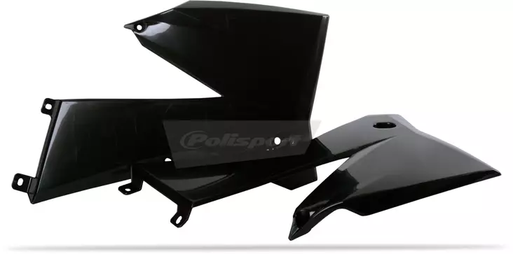 Polisport ilmanohjain SX 05-06, EXC 05-07 musta (6) - Offroad ilmanohjaimet - D52542 - 1