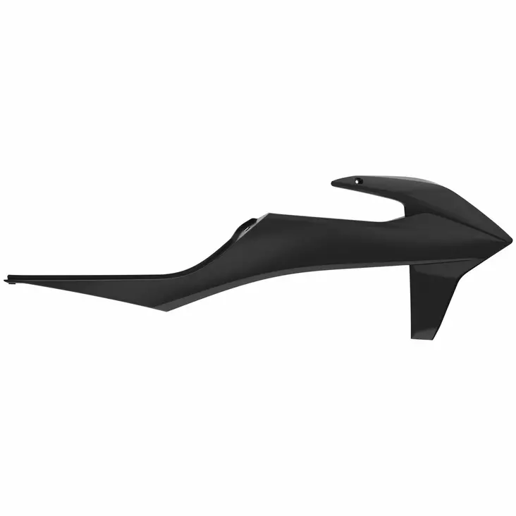 Polisport radiator scoops KTM SX/SXF/XCF 19-22 black (8) - Moottoripyörän jäähdyttimen suojat - D345302 - 1