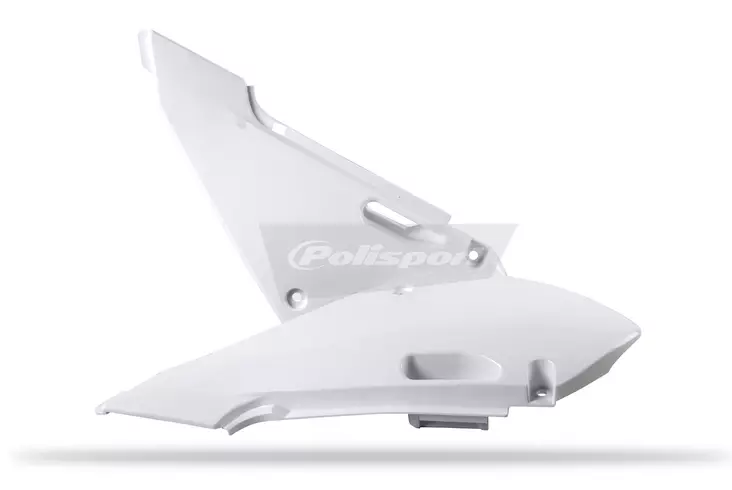 Polisport side panel KX65(00-..)KLX110(02-09)/RM65(03-05)/DR-Z110 white (6) - Offroad sivupaneelit - D345582 - 1