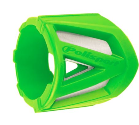 Polisport Silencer Protector 340-400mm/13.4-15.7 inch Green (18) - Moottoripyörän pakoputken osat - D400862 - 1