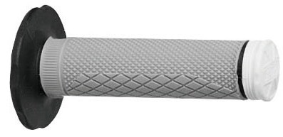 Protaper Tupet Tri-Density Diamond Harmaa/Valkoinen - Moottoripyörän kahvakumit - D120092 - 1