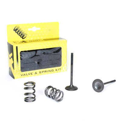 ProX Steel Exhaust Valve/Spring Kit RM-Z450 '05-06 - Moottoripyörän sylinterikannet - D137952 - 1