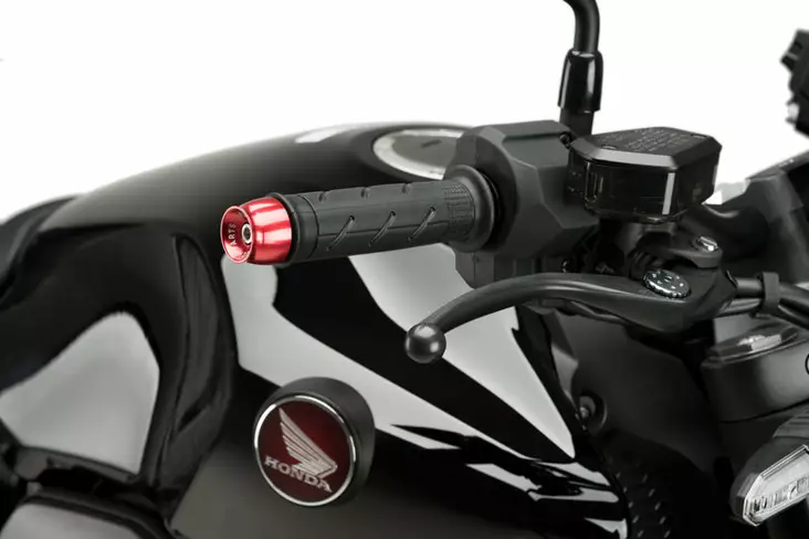 Puig Bar End Aluminum Mod.Speed Kawasaki C/Blue - Ohjaustangon päät ja painot - D466152 - 1