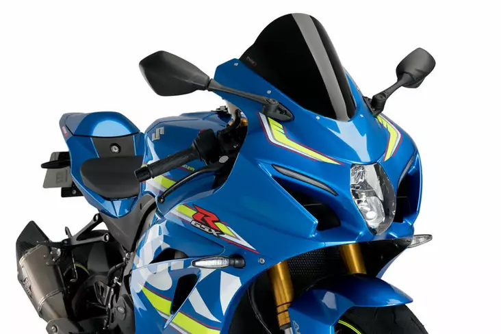 Puig Cupula R-Racer Suzuki Gsx-R1000/R 17'- C/Negro - Moottoripyörän katteet ja tuulenohjaimet - D337052 - 1